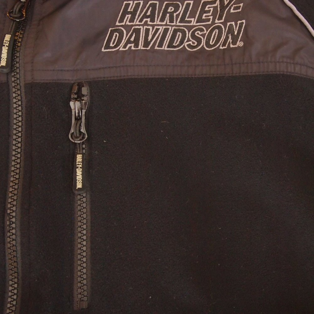 Harley Davidson Windproof Fleece Jacket - Picture 3 of 10